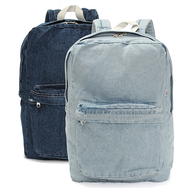 Vintage Denim Backpack Outdoor School Casual Travel Bags