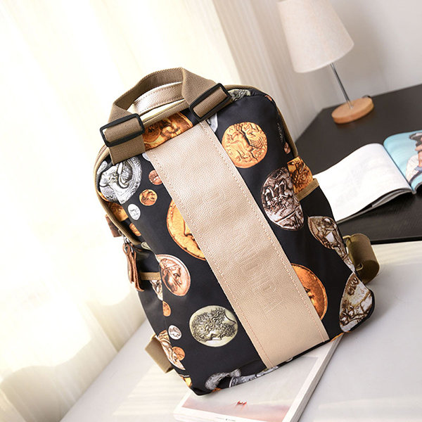 Flowers Handbags Multifuntion Vintage Shoulder Backpack