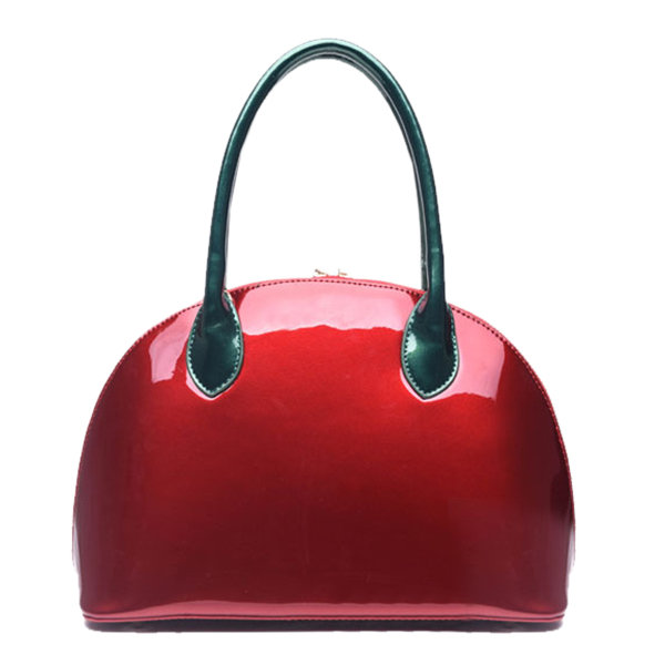 Women Fashion Elegant High Light Patent Leather Waterproof Small Shoulder Bag Handbag