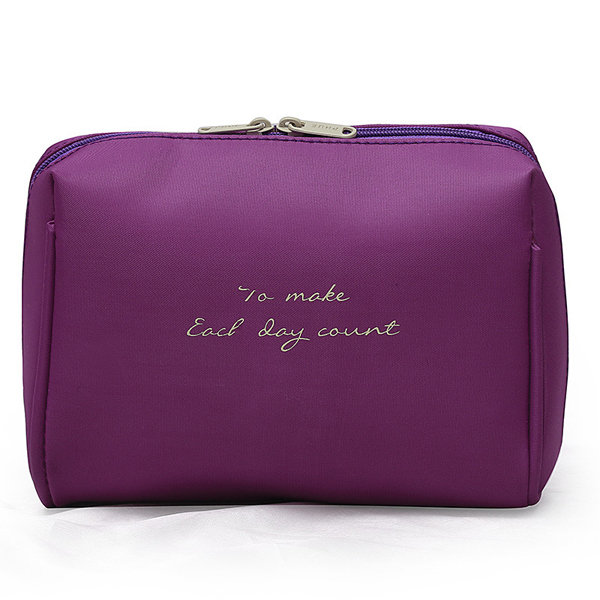 Women Nylon Cosmetic Bag High-end Toiletry Bag