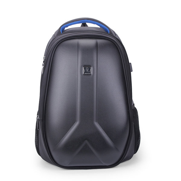 USB Backpack Casual Laptop Shoulder Bag PC Hard Shell Portable Rechargeable Backpack For Men